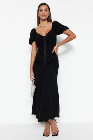 Vestido comprido Preto