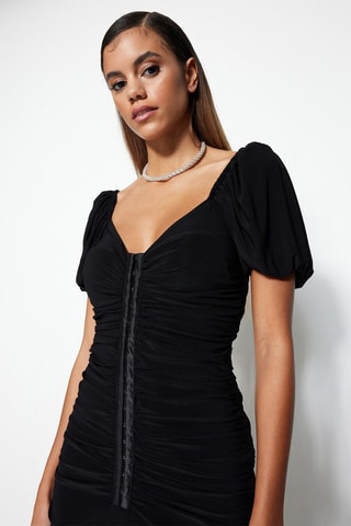 Vestido comprido Preto