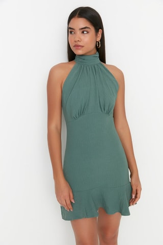 Vestido Caqui
