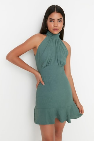 Vestido Caqui