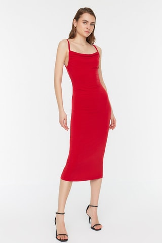 Vestido justo Vermelho
