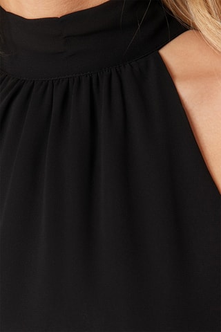 Vestido trapézio Preto