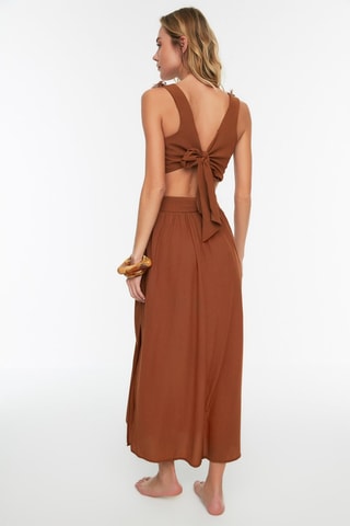 Vestido - Castanho