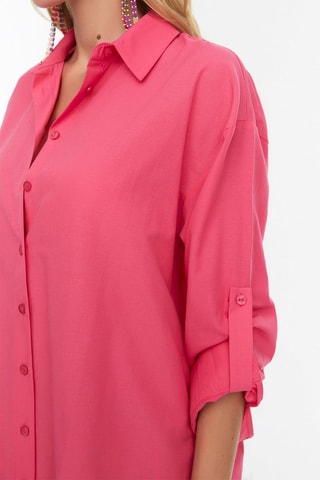 Vestido de praia Rosa