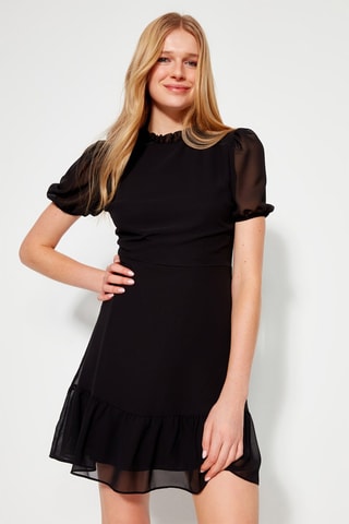Vestido cintura descida Preto