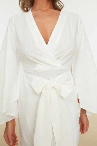 Vestido direito Branco