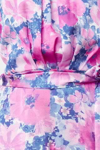 Vestido estilo patinadora - Fúcsia