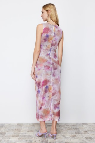 Robe midi - Mauve