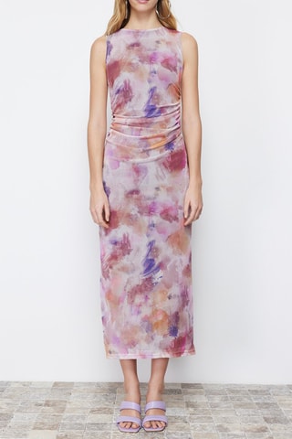 Robe midi - Mauve