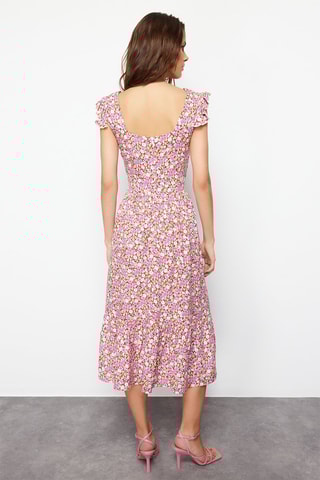 Vestido midi - Malva