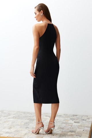Vestido direito - Preto