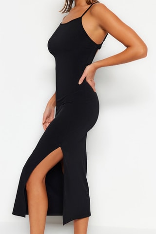 Robe de plage Noir