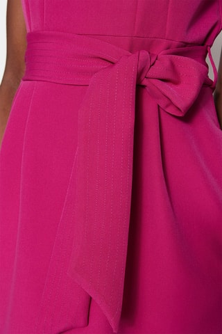 Vestido direito Fúcsia