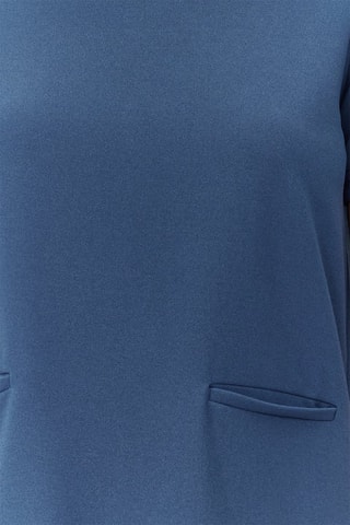 Vestido direito - Índigo