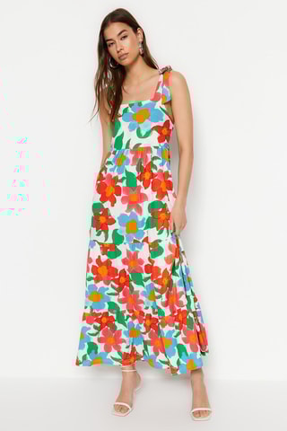 Robe longue - Orange