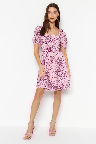 Vestido estilo patinadora - Rosa