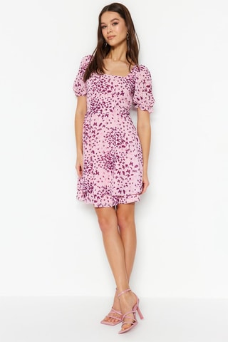 Vestido estilo patinadora - Rosa
