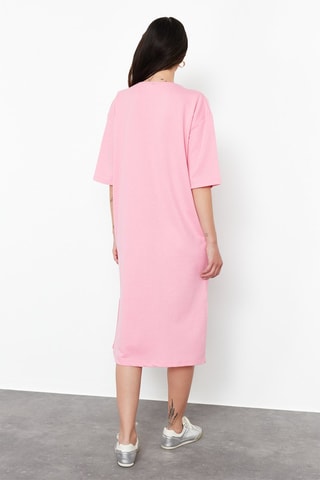 Vestido t-shirt - Rosa