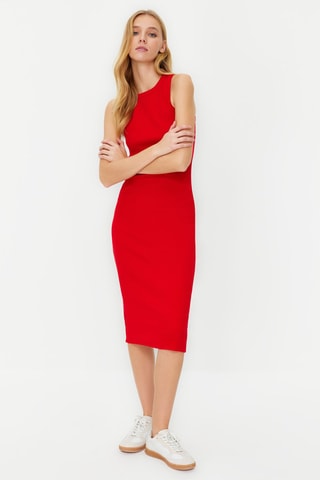 Vestido justo - Vermelho