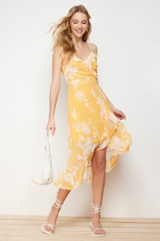 Robe patineuse - Moutarde