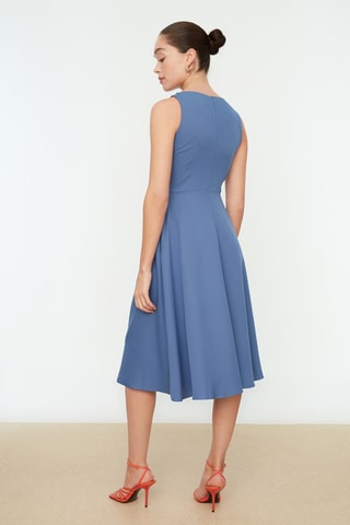 Robe midi Bleu marine