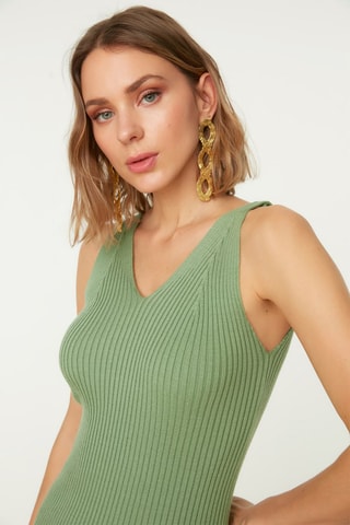 Robe fourreau Vert menthe