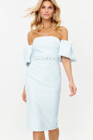 Vestido de noite Azul-claro