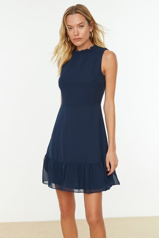 Vestido Azul-marinho