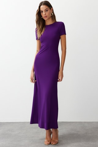 Vestido comprido - Violeta
