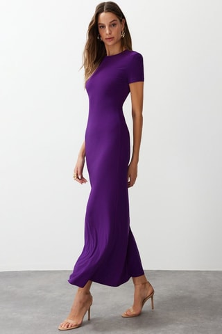Vestido comprido - Violeta