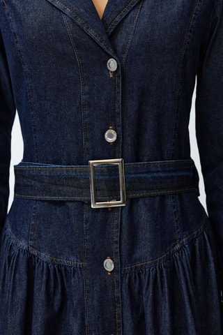 Vestido comprido - Azul
