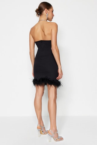 Vestido justo Preto