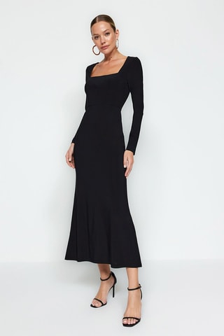 Vestido comprido - Preto
