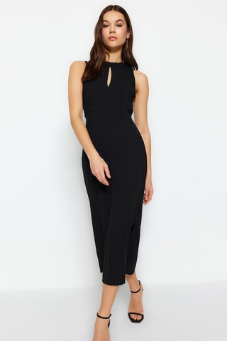 Vestido justo Preto
