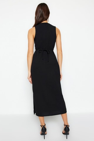 Vestido justo Preto