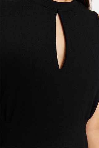 Vestido justo Preto