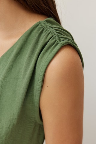 Vestido-camisa - Caqui