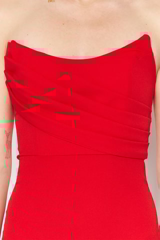 Vestido-corpete Vermelho