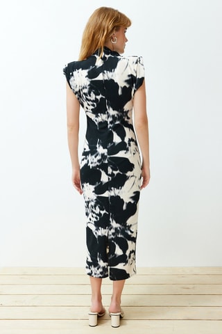 Vestido justo - Preto