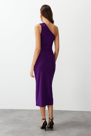 Vestido midi - Violeta