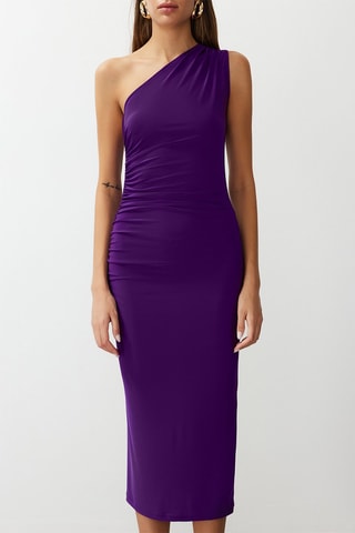 Vestido midi - Violeta