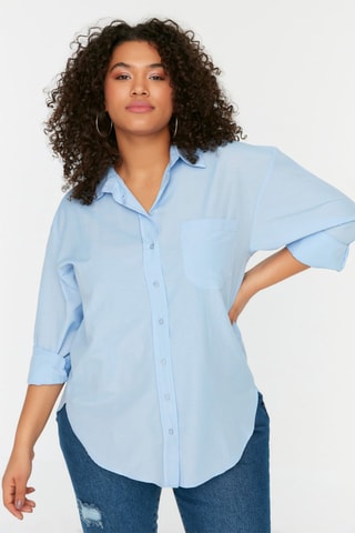Camisa - Azul-claro