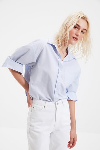 Camisa Azul-celeste