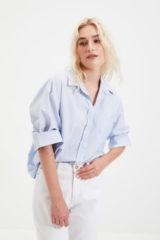 Camisa Azul-celeste