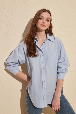 Blusa Azul-celeste