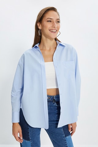 Blusa Azul-celeste