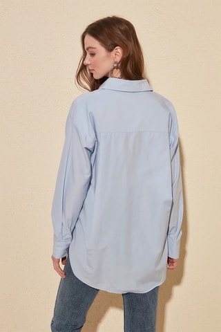 Blusa Azul-celeste
