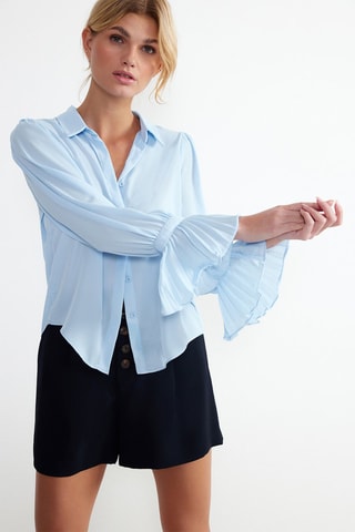 Camisa - Azul-claro