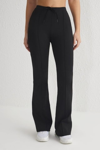 Pantalon taille haute - Noir
