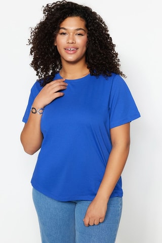 T-shirt - Azul-cobalto
